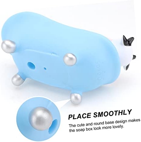 HOOTNEE Cartoon Animal Soap Holder with Drainage
