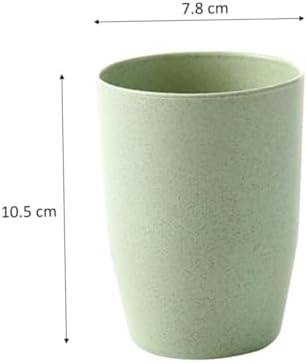 DRESSOOS Wheat Stem Bath Tumbler Cup Stackable