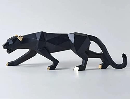 Black Jaguar Showpiece Home Decor Statue