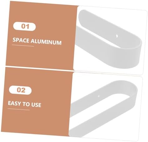 Greenadscapes Aluminum Wall-Mounted Towel Rack