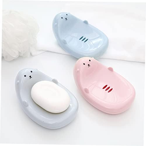 Zerodeko Leak-Proof Soap Holder with Modern Design