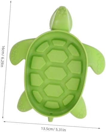 Alipis Cute Turtle Soap Dish with Drainage