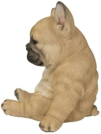 Miniature Dog Statue - Resin Home Decor Sculpture for Bookshelves