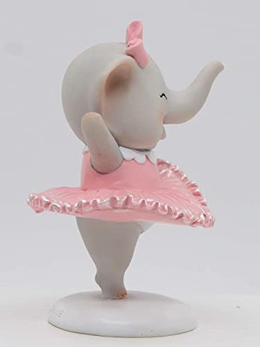 Comfy Hour Wildlife Collection Cute Dancing Elephant Figurine