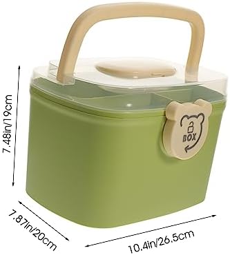 COLLBATH Medicine Cabinet with Lock and Anti-Pinch Hand