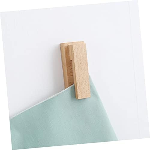 Unomor Rustic Wood Towel Hook for Bathroom and Kitchen