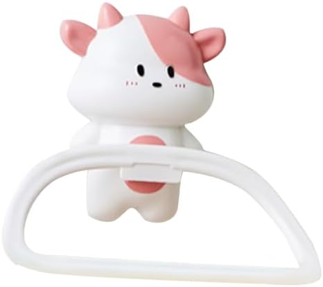 Cabilock Cute Towel Holder Wall Mounted Bathroom Decor