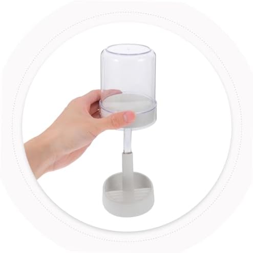 IMIKEYA Toothbrush Holder with Cover and Cup Slot