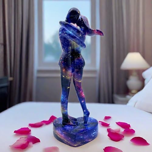 105 Inch Couple Hug Kissing Resin Statue Figurine