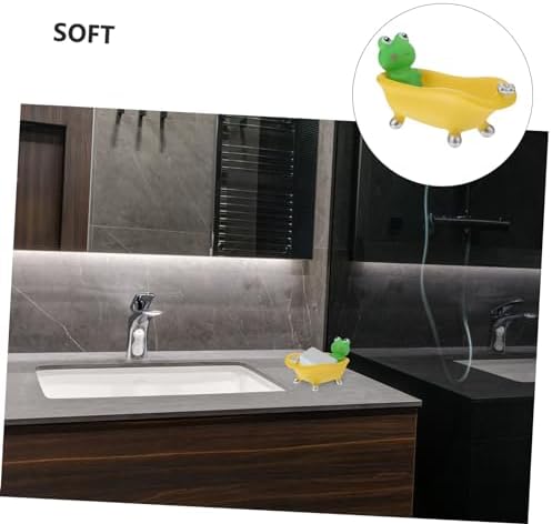 MAGICLULU Cartoon Frog Soap Dish with Drain 1