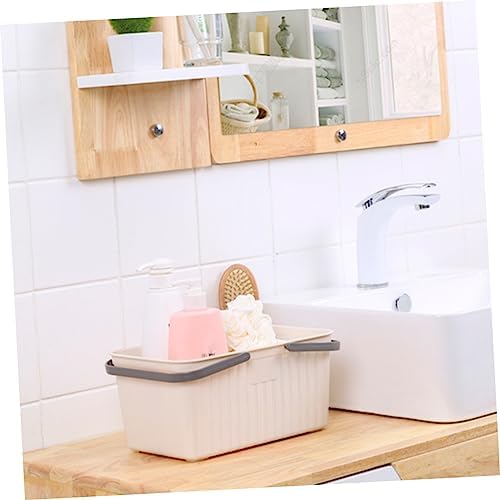 CANIGHT Portable Shower Basket with 2 Handles for Bathroom Storage