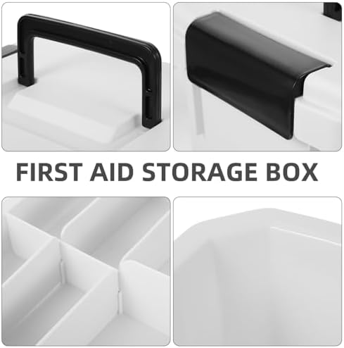 FRCOLOR Double-Layer Medicine Cabinet Organizer