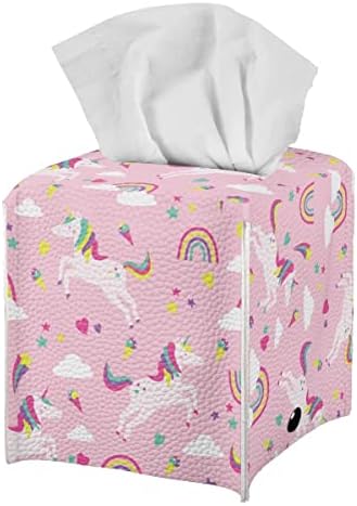 Joo Meryer Pink Unicorn Tissue Box Cover