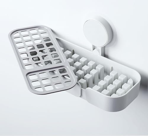 BE-TOOL Suction Soap Dish Holder Universal Kitchen Sink Bathroom Accessory