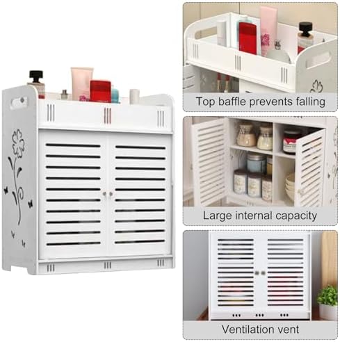 curfair Bathroom Wall Cabinet with Vent Doors 1