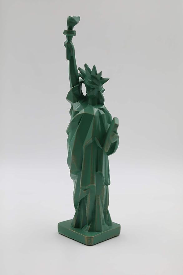 Statue of Liberty 10 Inch Green Figurine