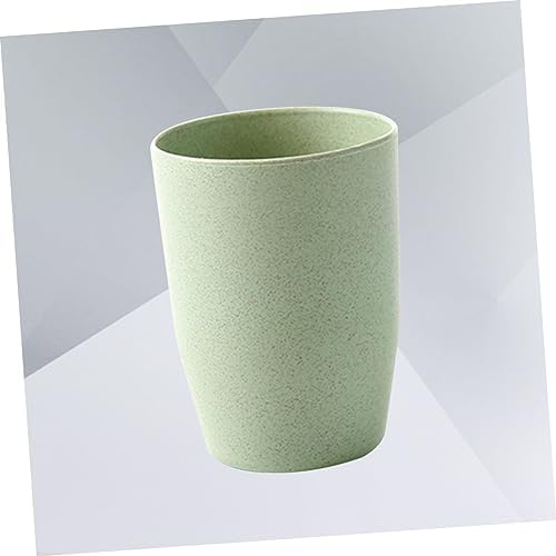 PRETYZOOM Lightweight Wheat Stem Rinsing Mug for Bath Use