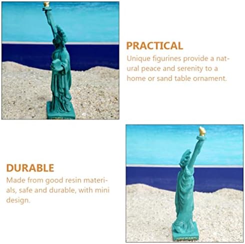 HOMSFOU Resin Statue Sand Table Model for DIY