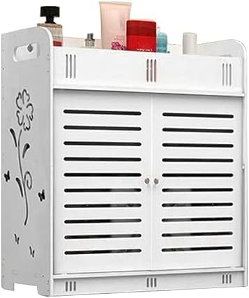 Saterkali Bathroom Shelve Cabinet White 1694 x 1497 x 709