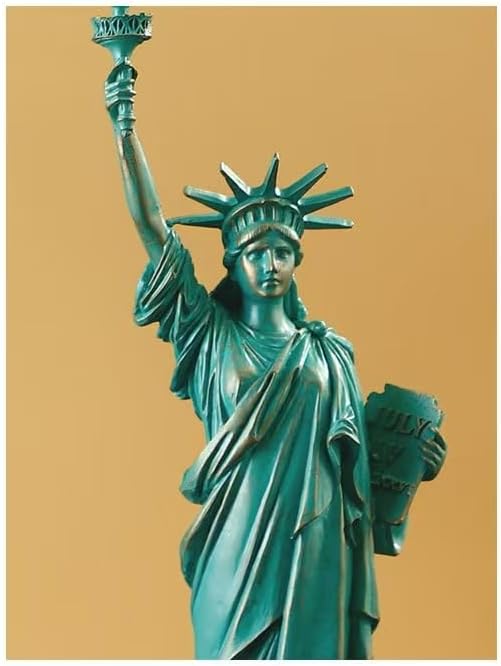 Rekeell Creative Statue of Liberty Figurine Green