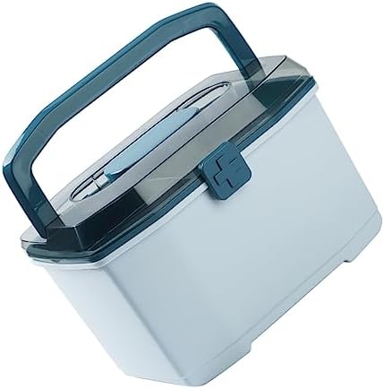 Beavorty Medicine Cabinet with Double Organizer and Removable Tray