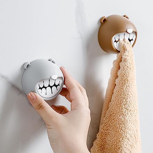 Cartoon Bear Kitchen Towel Rack for Kids Bedroom