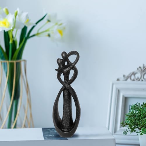 Shinesorc Resin Couple Sculpture Home Decor