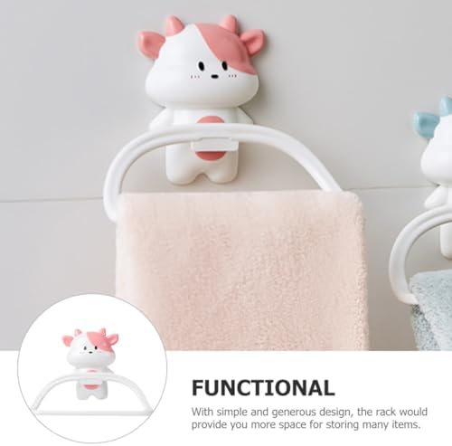 HAKIDZEL Hanging Towel Rack Cartoon Design for Bathroom