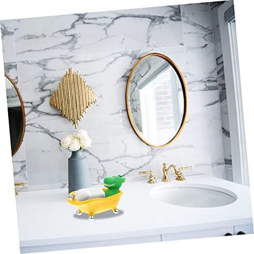 Unomor Dinosaur Soap Dish with Drain Hole