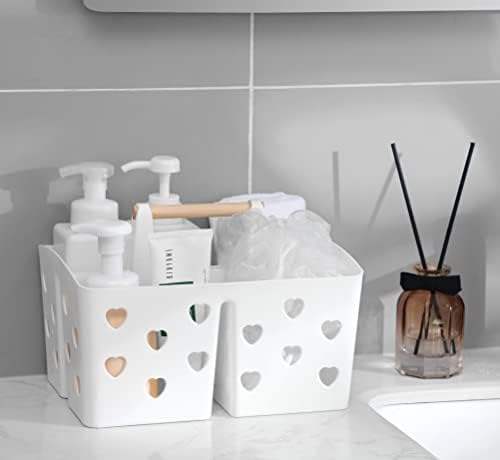 Anyoifax Portable Shower Caddy with Handle and Drainage Holes