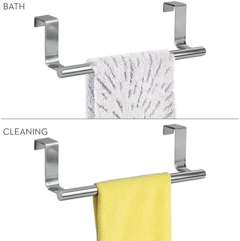 InterDesign iDesign Forma Metal Towel Rack for Kitchen and Bathroom
