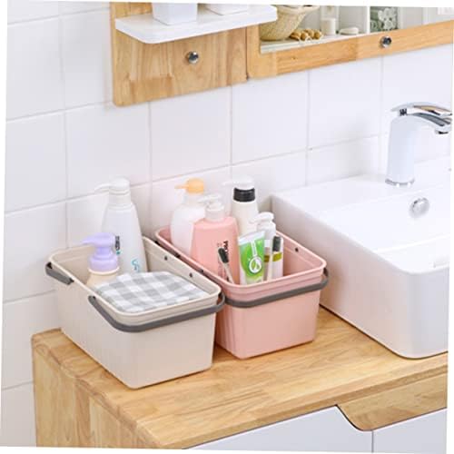 CANIGHT Portable Shower Basket with 2 Handles for Bathroom Storage