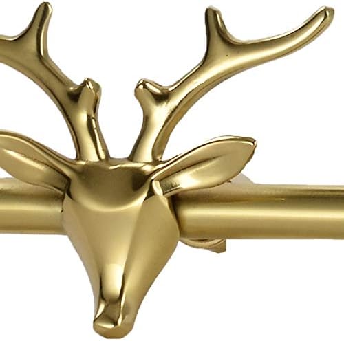 Luxury All-Copper Wall-Mounted Coat Rack in Golden