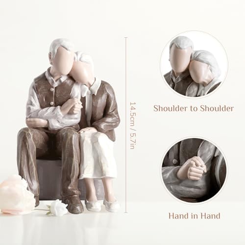 Storieme 25th Anniversary Couple Cake Topper Figurine