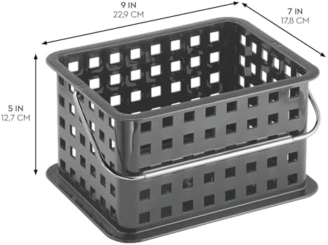iDesign Plastic Shower Basket with Handle