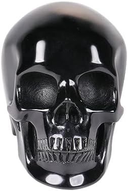 MRSKULL 25 Inch Halloween Crystal Skull Statue