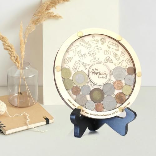 Personalized Coin Box Sculptures Home Decor