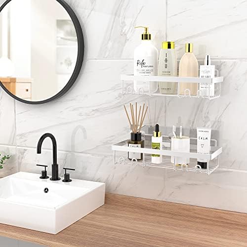 Moforoco Shower Caddy Organizer with Hooks
