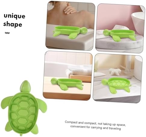 Alipis Cute Turtle Soap Dish with Drainage