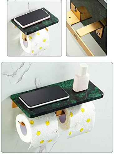 LeGDOr Bathroom Accessory Set with Towel Rack and Toilet Paper Holder