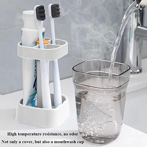 Oniapro 1 Piece Adjustable Toothbrush Holder with Cover 1