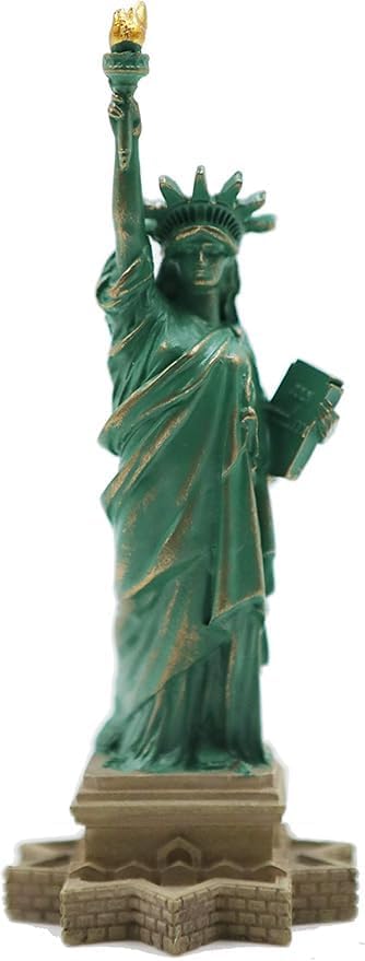 Generic New York City Statue of Liberty Figurine 4 6 Pack