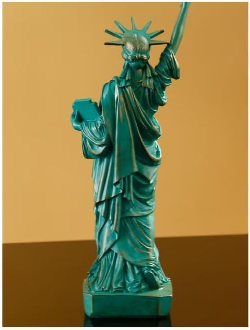 Rekeell Creative Statue of Liberty Figurine Green