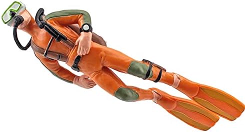 Nudsfuii Mini Diver Statue Home Decor