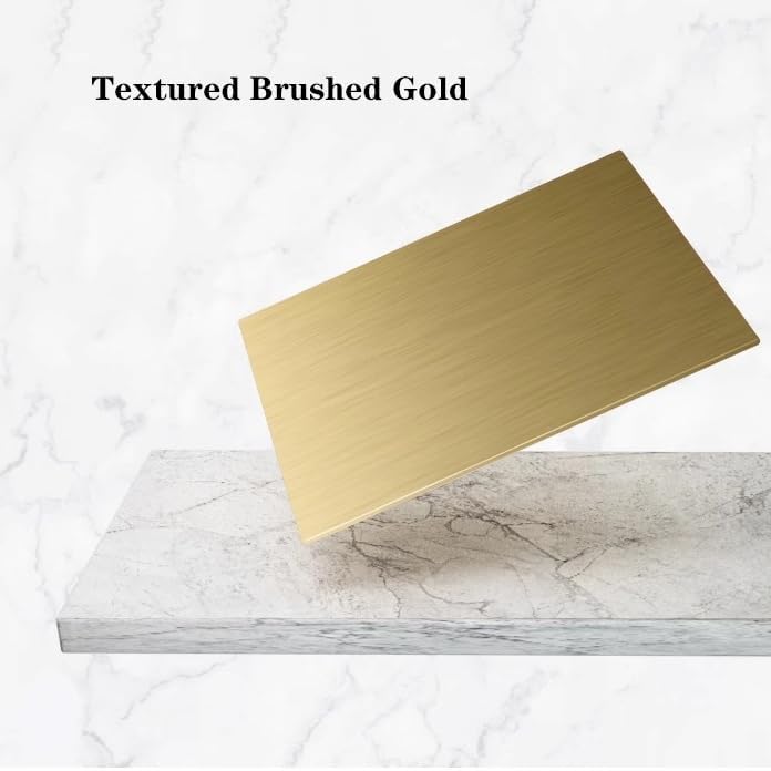 Space-Saving Gold Aluminum Towel Rack