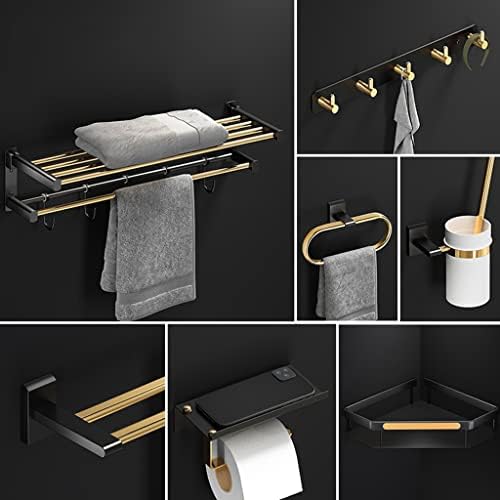 LeGDOr Bathroom Accessory Set with 5 Hooks
