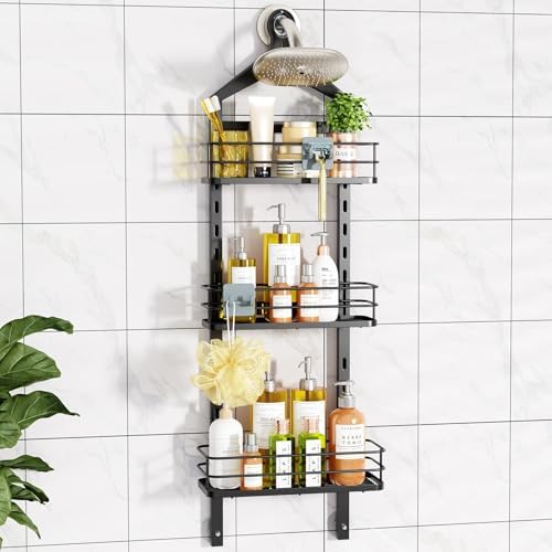 ODesign 3 Tier Adjustable Shower Caddy Organizer