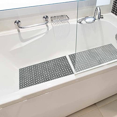 BEMISO Shower Mat Non Slip with Suction Cups and Drain Holes