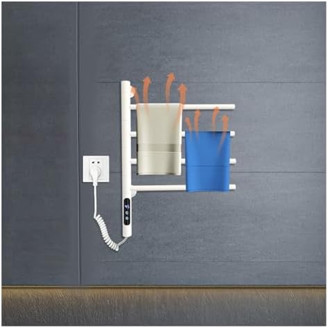 GLigeT 4-Bar Stainless Steel Electric Towel Holder
