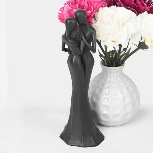 DreamsEden Couple Cast Iron Statue Romantic Love